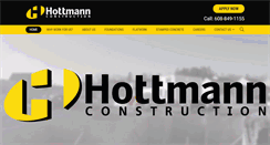 Desktop Screenshot of hottmannconstruction.com